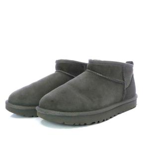 CLASSIC ULTRA MINI ムートンブーツ ショート フラット スエード US7