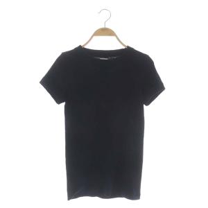 Supima Slub Tee Tシャツ カットソー 半袖 クルーネック XS 黒 ブラック
