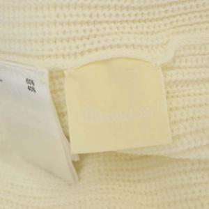 Diagram GRACE CONTINENTAL 22SS リブポンチョストール ニット アシンメトリー ハイネック F オフホワイト