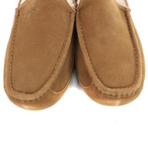 UGG australia ASCOT ムートンシューズ モカシン ローファー 27cm ブラウン