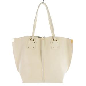 Chloe vick ロゴ トートバッグ アイボリー