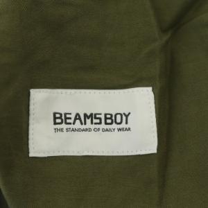 BEAMS BOY US ARMY オーバー パンツ サロペット サスペンダー カーキ