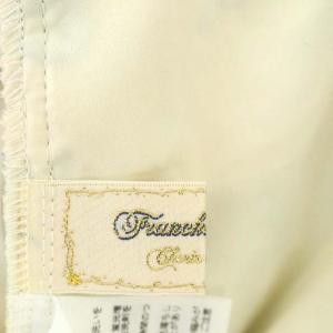 franche lippée Cherir la femme クロシェットスカート ロング フレア タック 花柄レース M マルチカラー