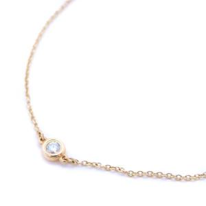 TIFFANY&Co. バイザヤード 1ポイント ブレスレット ダイヤモンド K18 ゴールド
