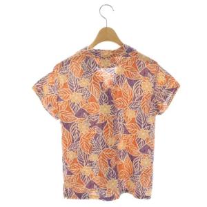 Patagonia pataloha アロハシャツ オープンカラーシャツ 開襟シャツ 半袖 4 紫 オレンジ アイボリー