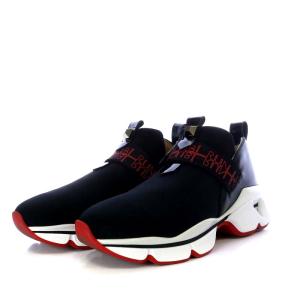 Christian Louboutin LIPSYRUN ネオプレン スニーカー 36 黒