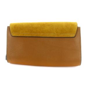 Chloe FAYE ショルダーバッグ ミニ スエード ブラウン