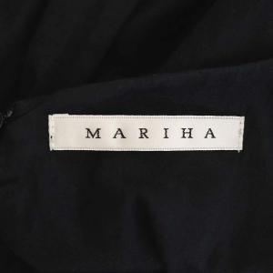 MARIHA マキシノースリーブワンピース ロング 40 ブラック