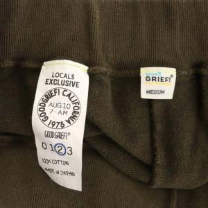 L'Appartement GOOD GRIEF Sweat Pants パンツ スウェット フレア スリット M カーキ