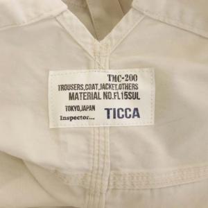 TICCA オーバーオール オールインワン サロペット パンツ F アイボリー
