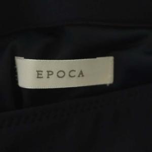 EPOCA 21AW スカート サイドギャザー アシンメトリー 40 ブラック