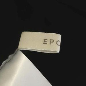 EPOCA ブラウス シアー切替 40 ブラック