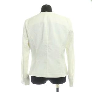 EPOCA 21SS セットアップ スーツ ノーカラージャケット タイトスカート 40 ホワイト