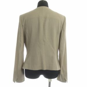 EPOCA 21SS セットアップ ノーカラージャケット フレアスカート 40 ベージュ