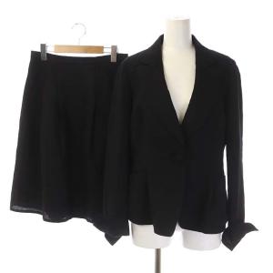 コレクション スーツ セットアップ テーラードジャケット 1B 総裏地 ウール フレアスカート