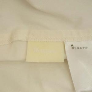 Diagram GRACE CONTINENTAL 21AW フリルスタンドカラー ブラウス プルオーバー 長袖 36 ライトベージュ