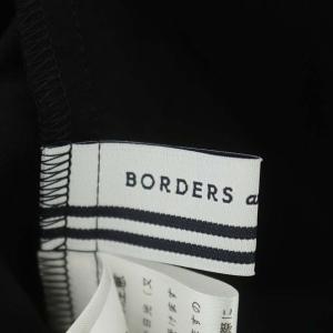 BORDERS at BALCONY 21SS STRAPPED TEE トップス キャミソール カットソー ノースリーブ 36 黒 ブラック