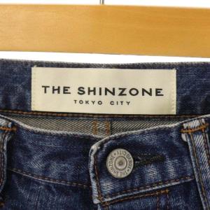 Shinzone ジェネラルジーンズ パンツ デニム テーパード ボタンフライ 36 ブルー