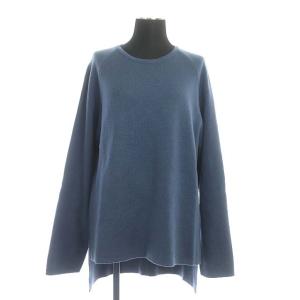 L'Appartement セットアップ ニット プルオーバー セーター フレアスカート ブルー