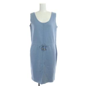 Salvatore Ferragamo 2点セット カーディガン 長袖 ワンピース ノースリーブ 膝丈 XS S ライトブルー