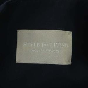 UNITED ARROWS STYLE for LIVING ワンピース ロング ノースリーブ フレア ネイビー