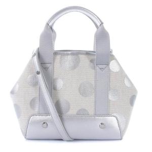 ANTEPRIMA LINO SOPHISTI POIS ショルダーバッグ ハンド 2way ミニ ドット 水玉 ホワイト