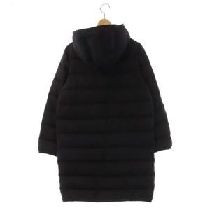 MACKINTOSH ロングダウンコート アウター フード付き ジップアップ 38 ブラック