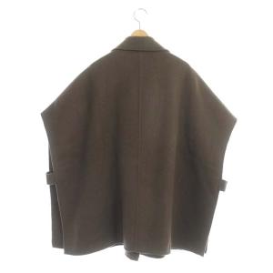 JOURNAL STANDARD relume 21AW ポンチョコート ミドル丈 ダブル 七分袖 F ブラウン