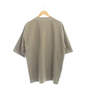 AURALEE EX HIGH DENSITY ORGANIC COTTON JERSEY BIGTシャツ カットソー 半袖 オーバーサイズ