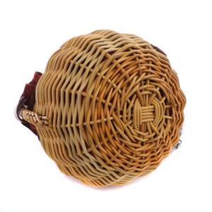 ebagos 2011AW かごバッグ ベルベット ベージュ