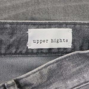 upper hights 21年 THE BIRKIN デニムパンツ ジーンズ カットオフ 24 グレー