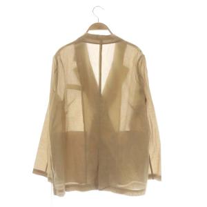 Diagram GRACE CONTINENTAL 21SS シャツテーラードジャケット 薄手 4B 38 キャメル
