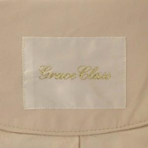 Grace Class 22SS ラムレザーライトブルゾン 36 ピンクベージュ