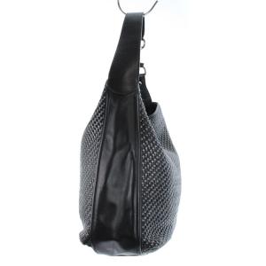 COACH パークエイバリーウーブン ホーボー ワンショルダーバッグ レザー ブラック