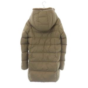 DUVETICA CARYS ダウンコート ファー ジップアップ ミドル丈 ラビットファー 44 ベージュ