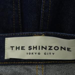 Shinzone THE SHINZONE CARROT DENIM デニムパンツ テーパード ハイライズ インディゴ