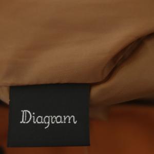 Diagram GRACE CONTINENTAL 22AW ドットマーメイドスカート ジャンパースカート イレギュラーヘム 36 キャメル ブラック