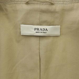 PRADA 3Bテーラードジャケット シングル 38 ベージュ