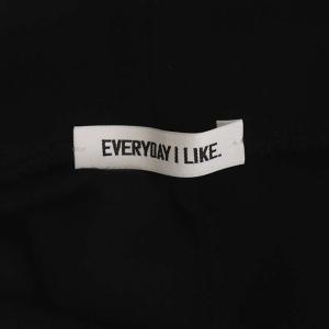 EVERYDAY I LIKE ドゥーズィエムクラス取扱 warm zip レギンスパンツ スキニー 裾ジップ 38 ブラック