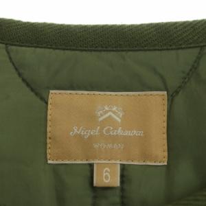 Nigel Cabourn M-65 LINING BLOUSON ブルゾン キルティング 中綿 6 カーキ