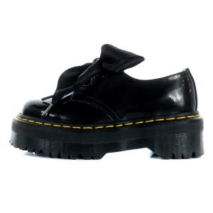 Dr.Martens HOLLY 2ホール シューズ レースアップ プラットフォーム レザー UK3 ブラック
