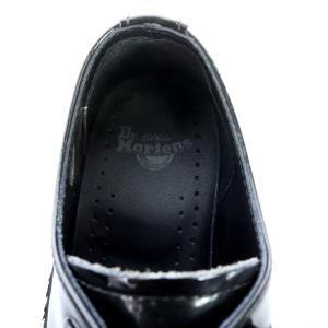 Dr.Martens HOLLY 2ホール シューズ レースアップ プラットフォーム レザー UK3 ブラック