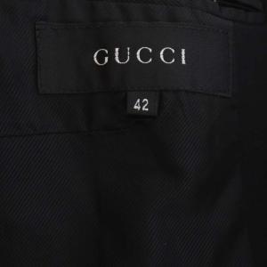 GUCCI チェスターコート 42 黒