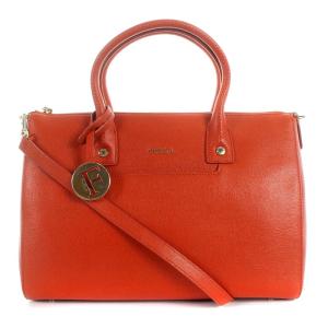 リンダ トートバッグ ショルダーバッグ 2way レザー 赤 レッド