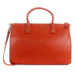 FURLA リンダ トートバッグ ショルダーバッグ 2way レザー 赤 レッド