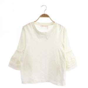 Chloe Tシャツ カットソー 七分袖 ベルスリーブ コットン XS ホワイト