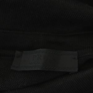PRADA シャツ コンパクトニット ショート 長袖 38 ブラック