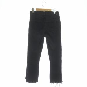 MOTHER INSIDER CROP STEP FRAY カットオフデニムパンツストレッチ 27 グレー
