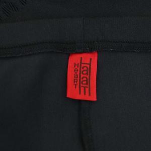 ISSEY MIYAKE ハート HaaT レースレギンスパンツ イージー グレー