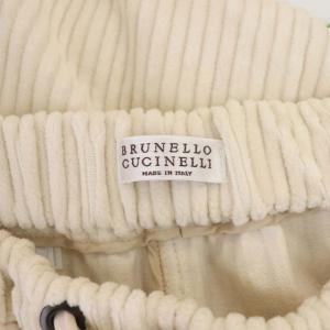 BRUNELLO CUCINELLI コーデュロイパンツ イージー ロールアップ ストレート I40 ベージュ